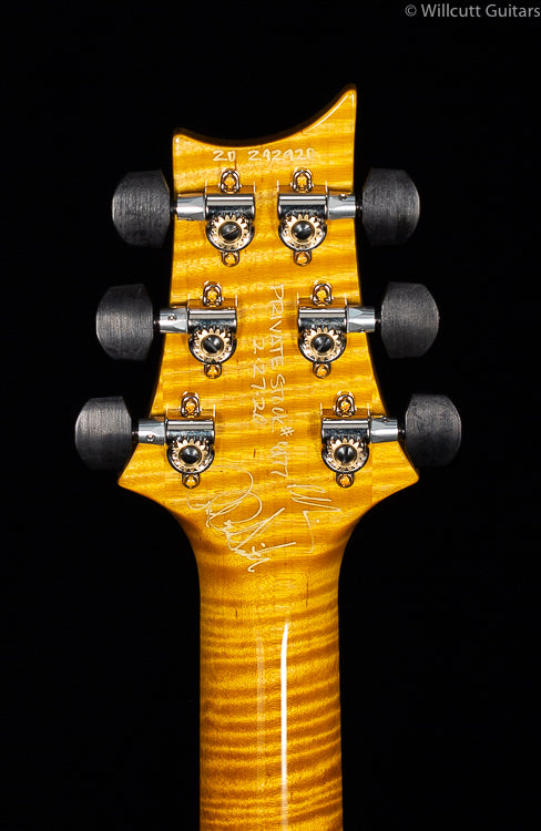 PRS Private Stock 8177 Custom 24 Semi-Hollow Sandstorm Glow Pyramid Scene Inlay