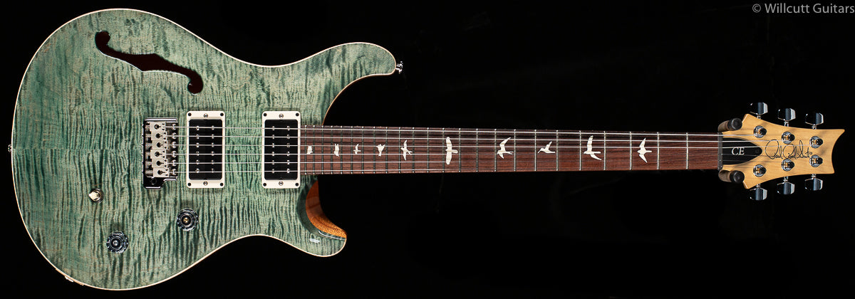 PRS CE24 Semi-Hollow Trampas Green