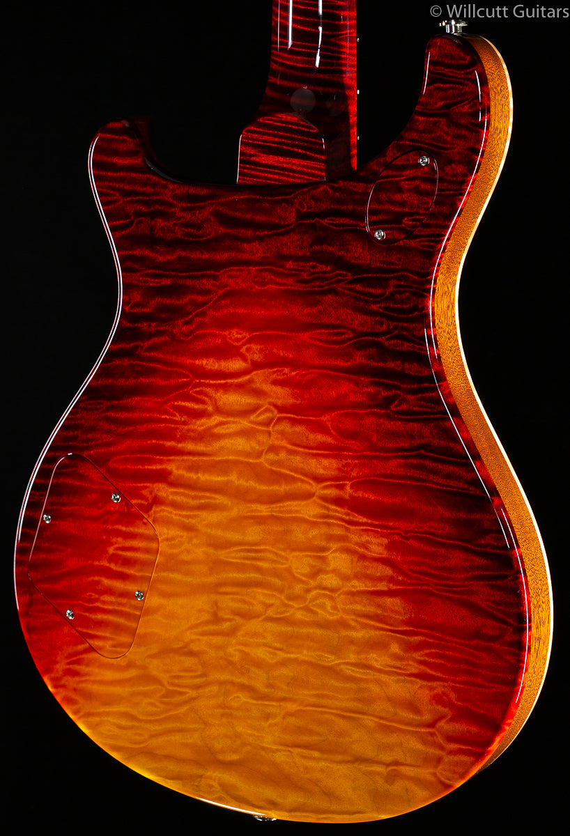 PRS Private Stock 7440 McCarty Semi-Hollow 594 Dragon&#39;s Breath Pyramid Inlay