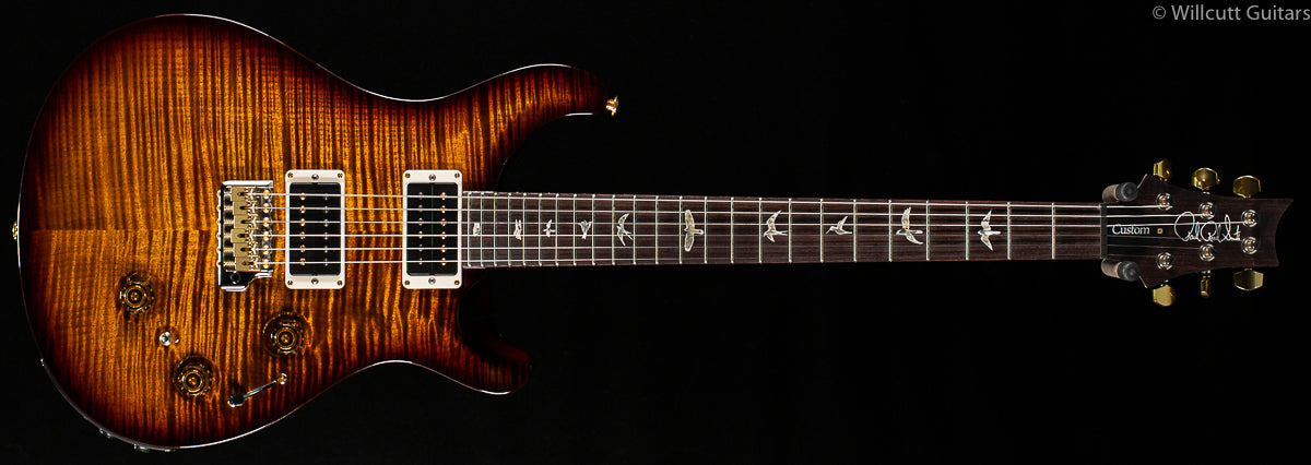 PRS Custom 24 Piezo Black Gold Wrap 10 Top