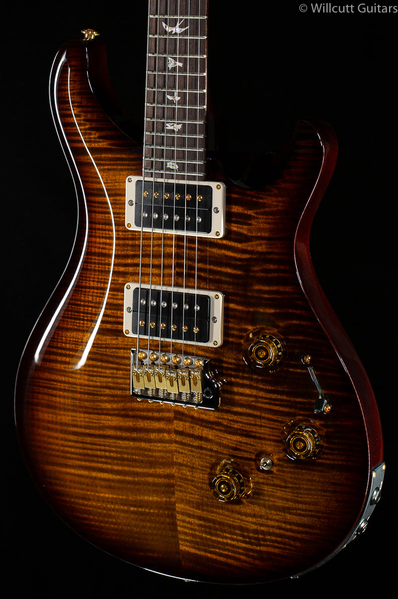 PRS Custom 24 Piezo Black Gold Wrap 10 Top