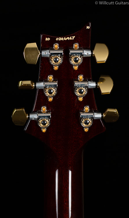 PRS Custom 24 Piezo Black Gold Wrap 10 Top