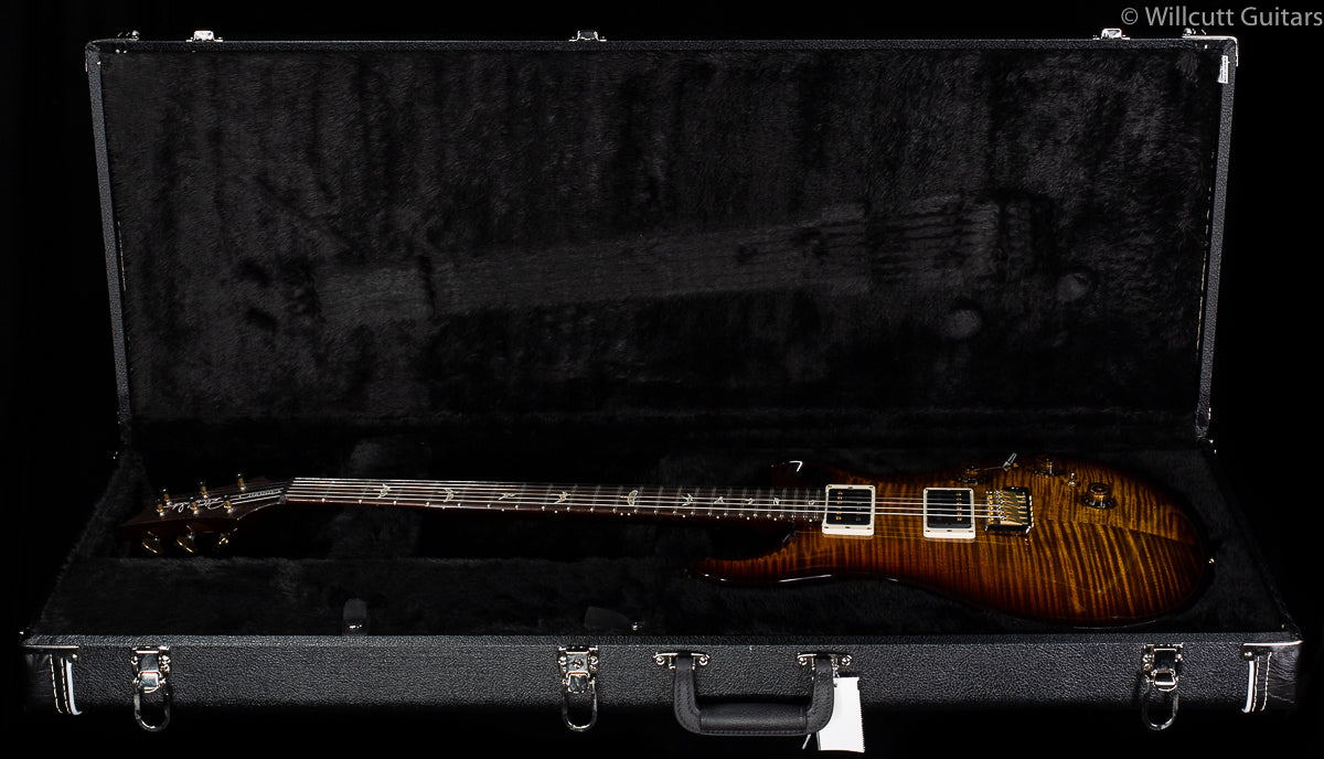 PRS Custom 24 Piezo Black Gold Wrap 10 Top