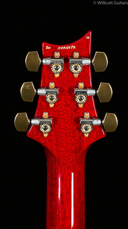 PRS Custom 24 Piezo Charcoal Cherry Burst 10 Top (972)