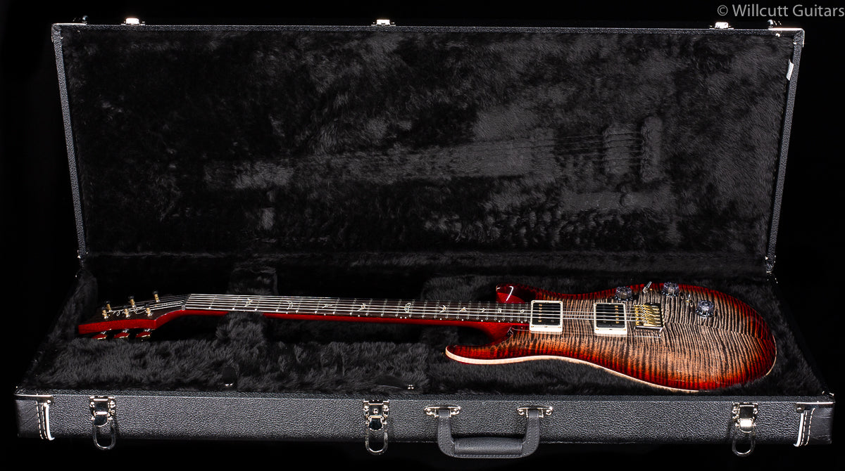 PRS Custom 24 Piezo Charcoal Cherry Burst 10 Top (972)