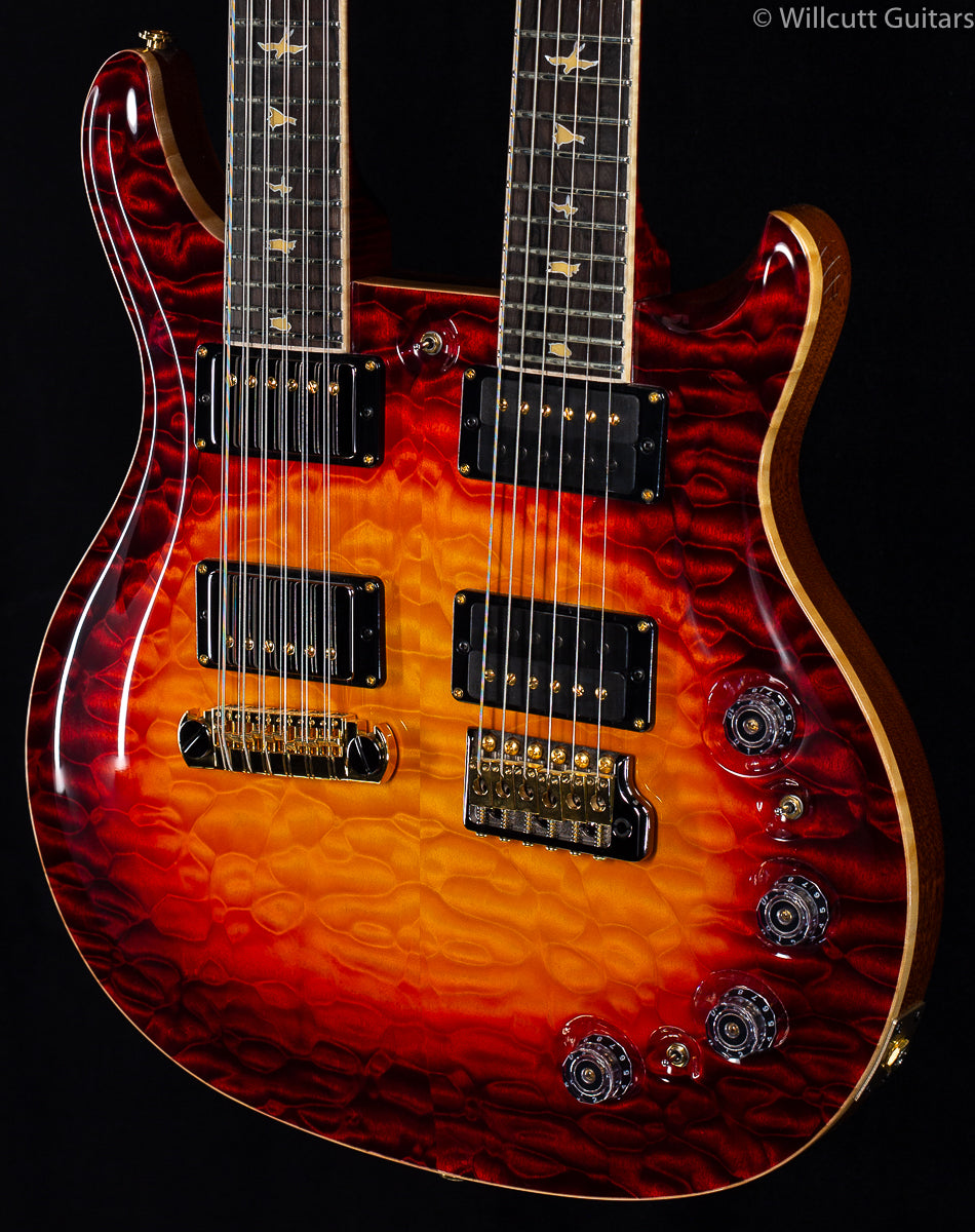 PRS Private Stock 8139 Custom 24 Double Neck Dragon's Breathe Glow