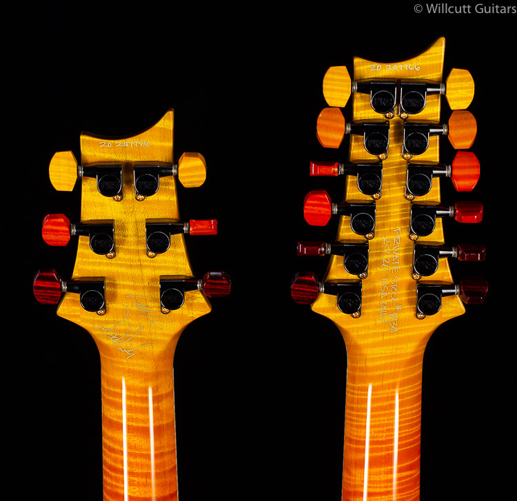 PRS Private Stock 8139 Custom 24 Double Neck Dragon&#39;s Breathe Glow