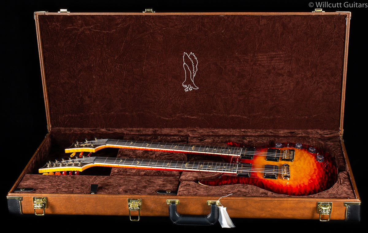 PRS Private Stock 8139 Custom 24 Double Neck Dragon&#39;s Breathe Glow