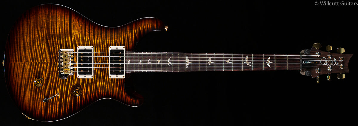 PRS Custom 24 Black Gold Wrap 10 Top - Willcutt Guitars