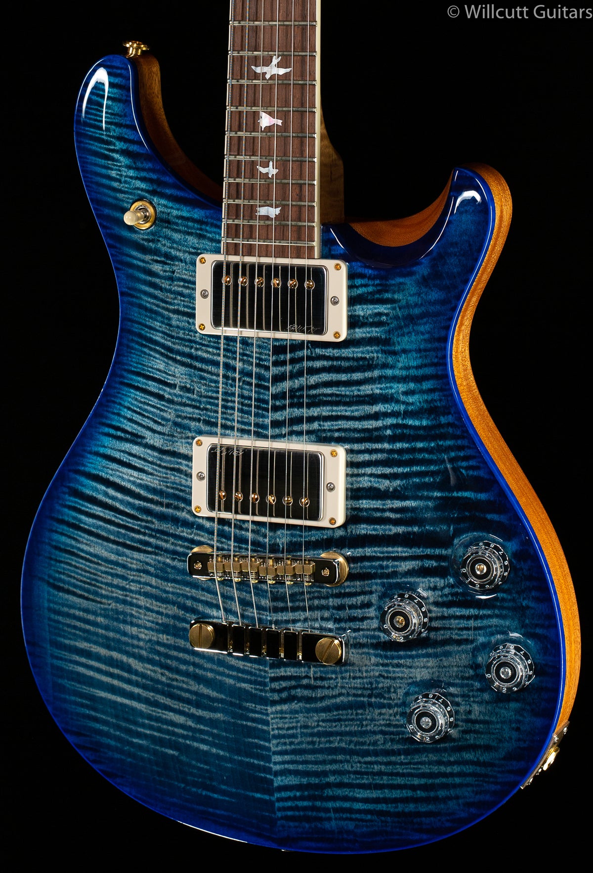 PRS Wood Library McCarty 594  Faded Blue Burst 10 Top Torrified Flamed Maple Neck