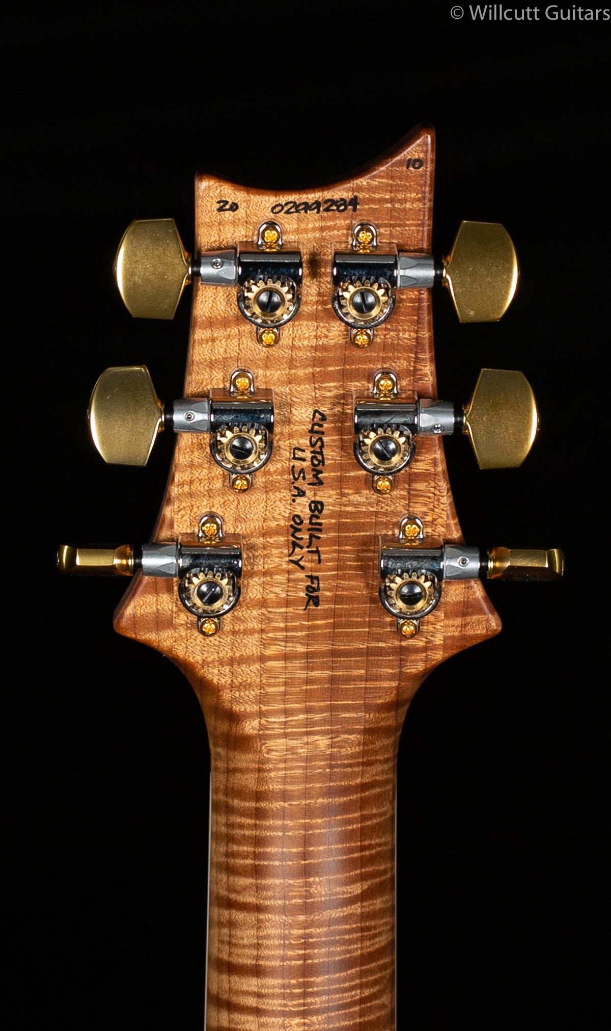 PRS Wood Library McCarty 594 Santana Yellow 10 Top Torrified Flamed Maple Neck