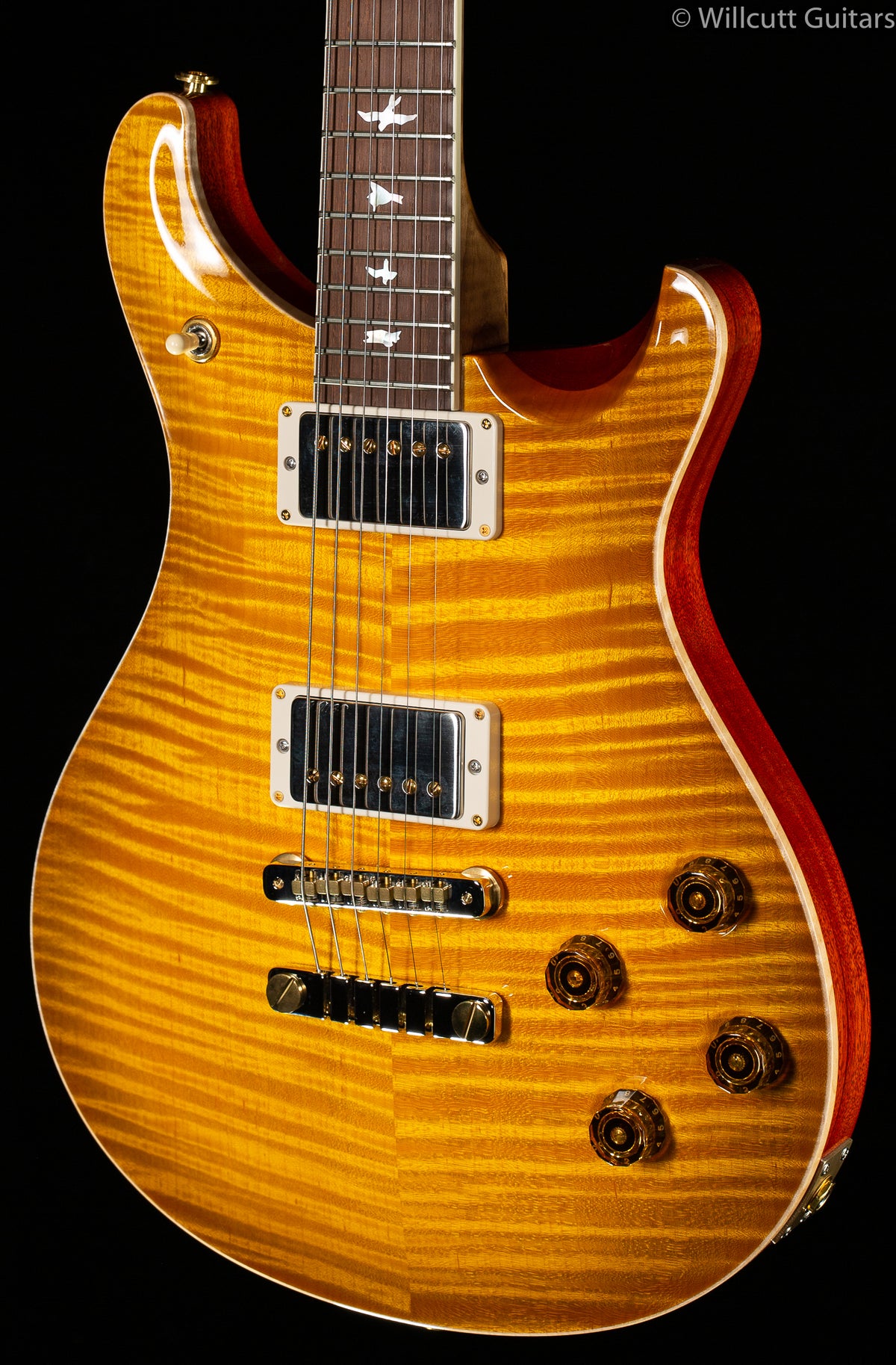 PRS Wood Library McCarty 594  Faded McCarty Sunburst 10 Top Torrified Flamed Maple Neck