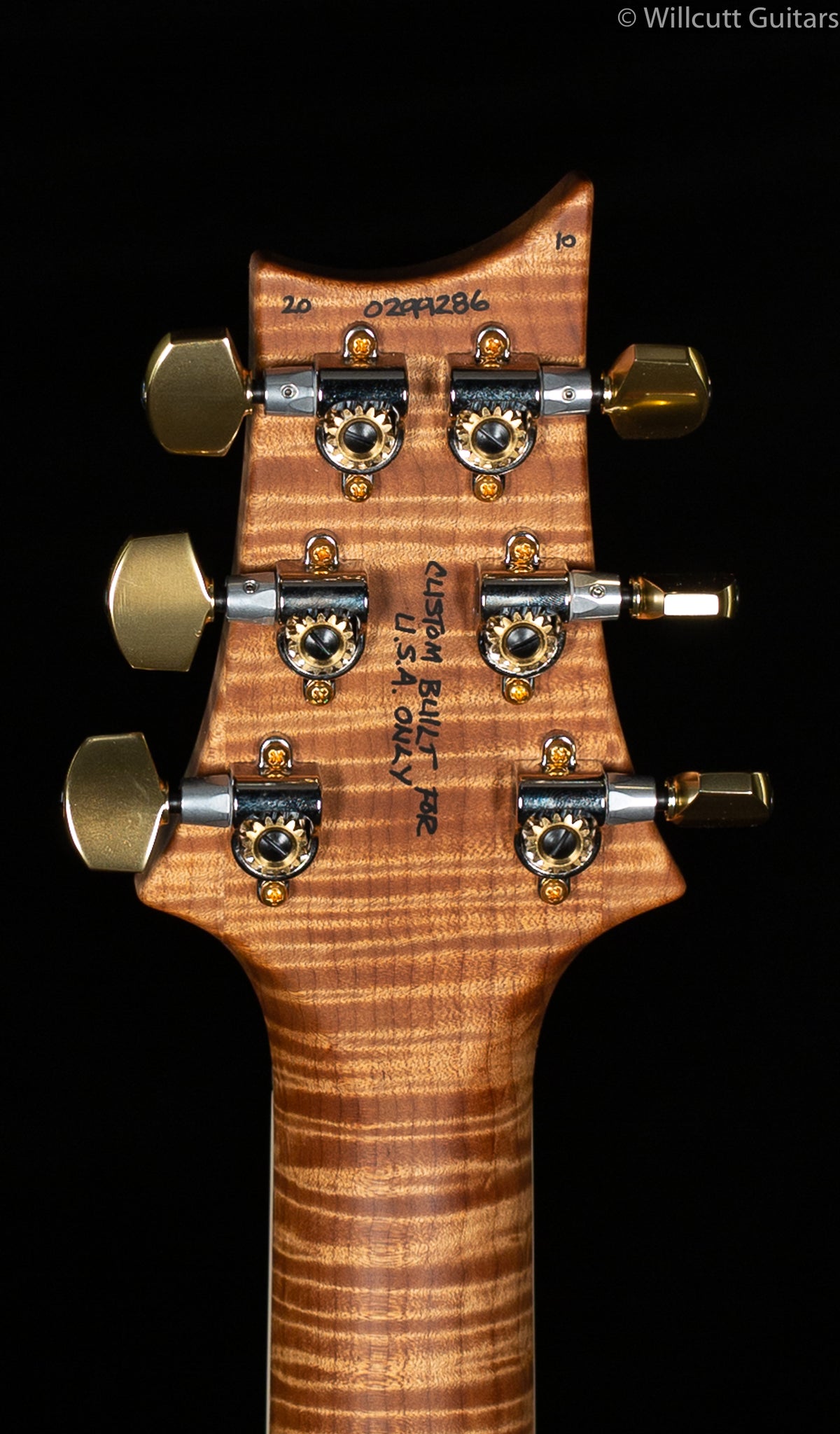 PRS Wood Library McCarty 594 Santana Yellow 10 Top Torrified Flamed Maple Neck