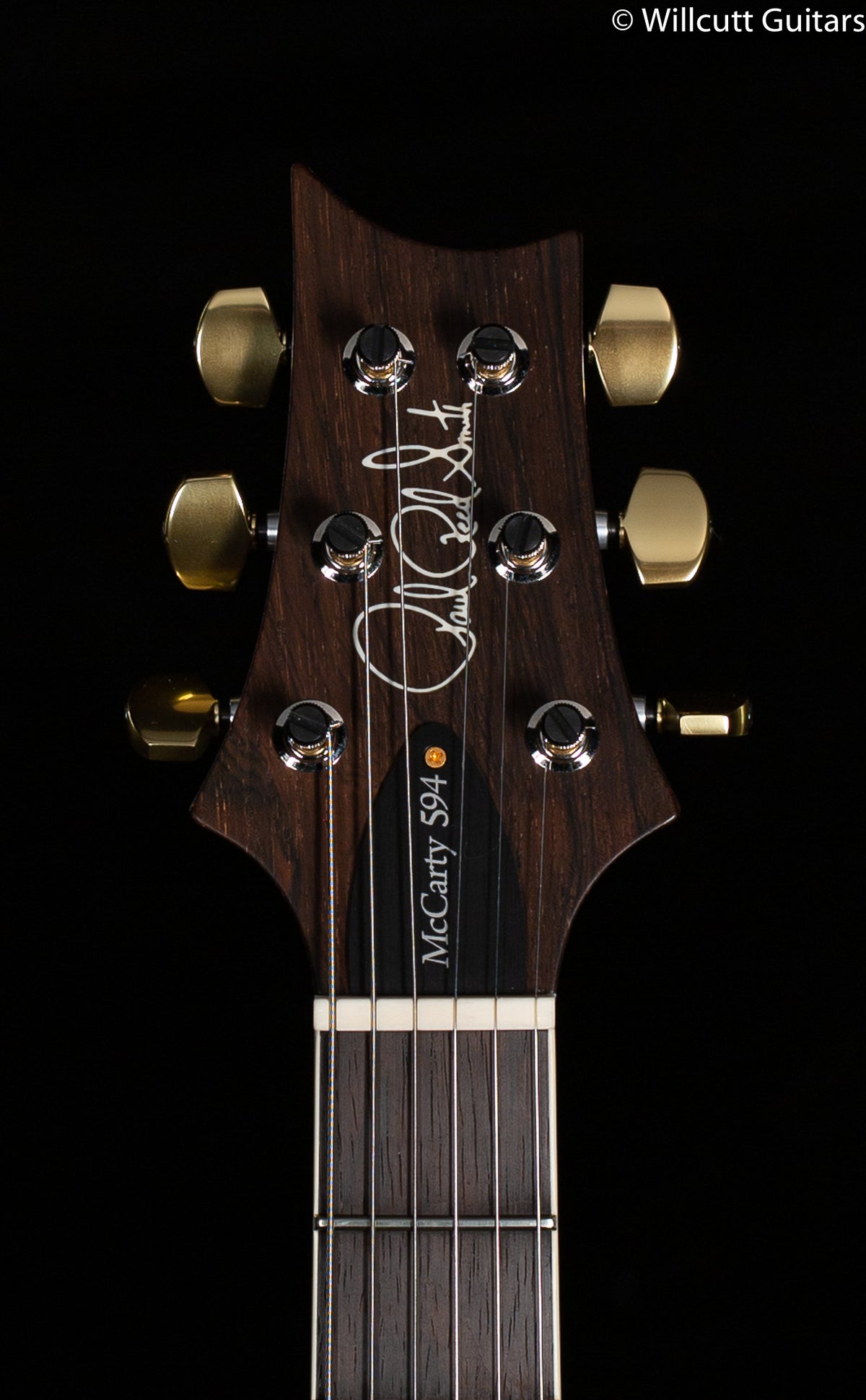 PRS Wood Library McCarty 594 Whale Blue Smokeburst Blue Binding Rosewood Neck