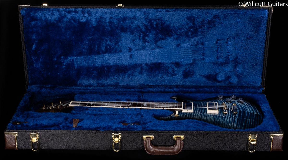 PRS Wood Library McCarty 594 Whale Blue Smokeburst Blue Binding Rosewood Neck