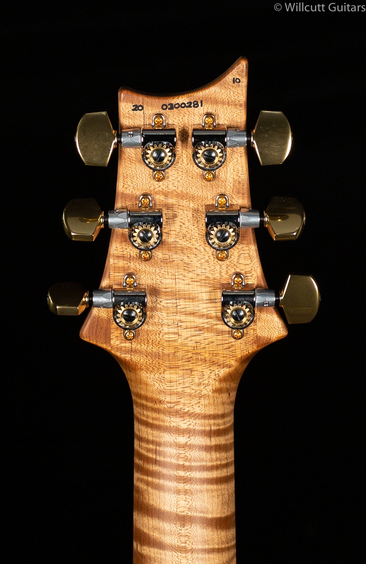 PRS Wood Library Special 22 Semi Hollow Red Tiger Torrefied Maple Neck