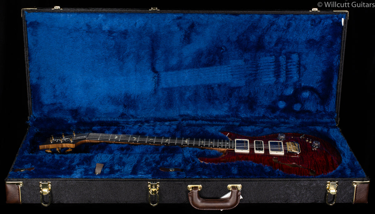 PRS Wood Library Special 22 Semi Hollow Red Tiger Torrefied Maple Neck