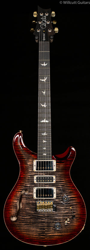 PRS Wood Library Special 22 Semi Hollow Charcoal Cherry Burst Torrefied Maple Neck