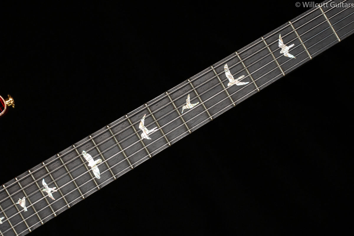 PRS Wood Library Special 22 Semi Hollow Charcoal Cherry Burst Torrefied Maple Neck