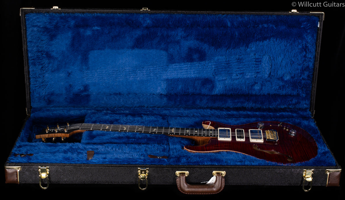 PRS Wood Library Special 22 Semi Hollow Red Tiger Torrefied Maple Neck