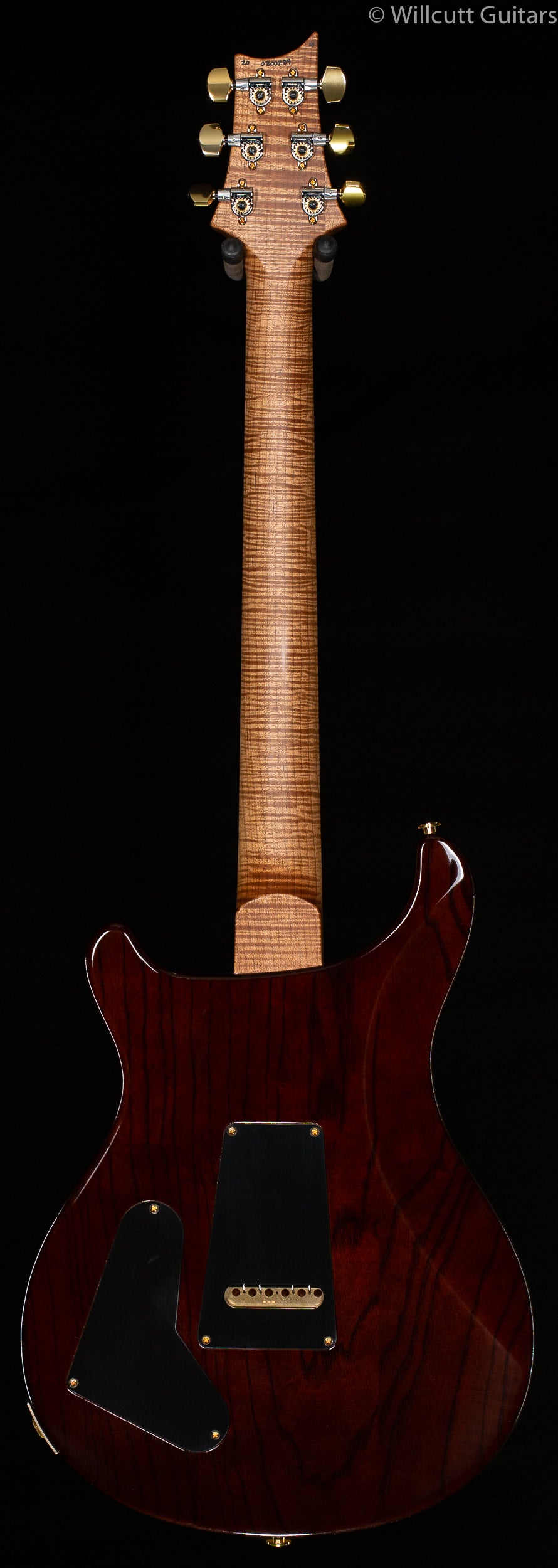 PRS Wood Library, Special 22 Semi Hollow Black Gold Burst (284)