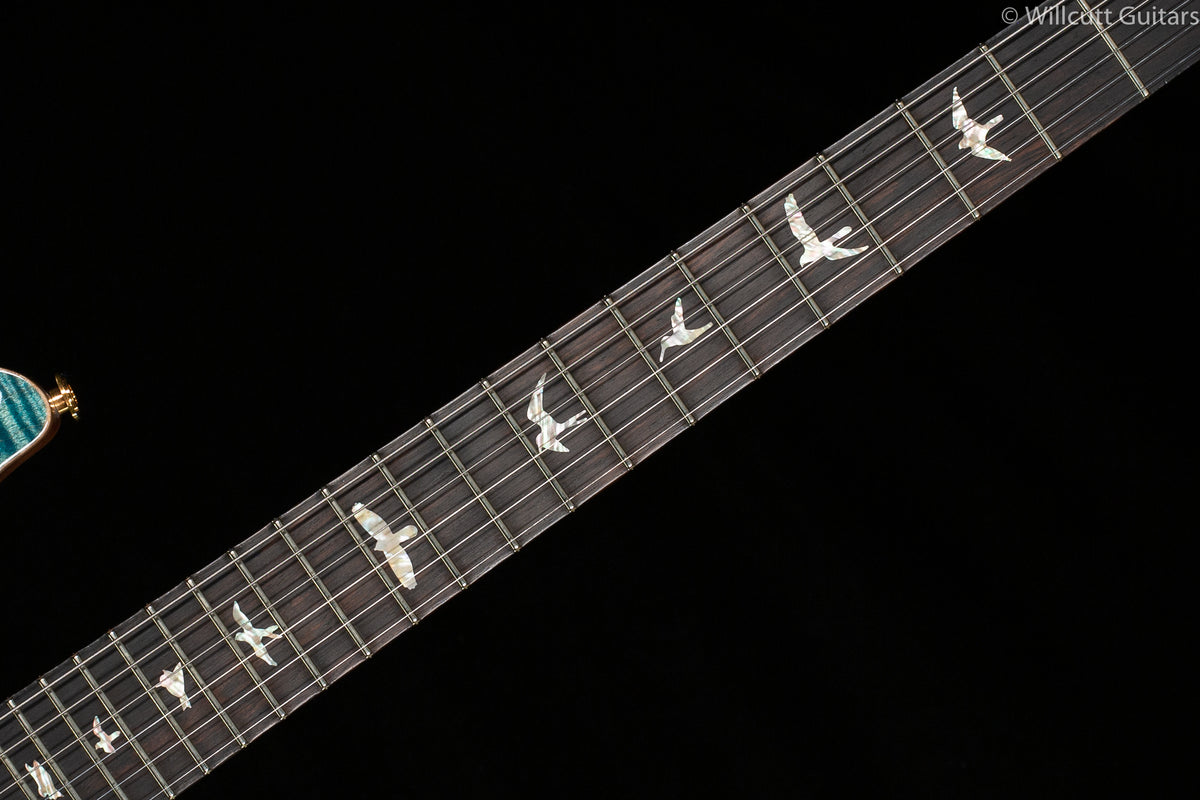 PRS Wood Library Custom 24 &quot;Fatback&quot; Aquableux Artist Top Flamed Maple Neck