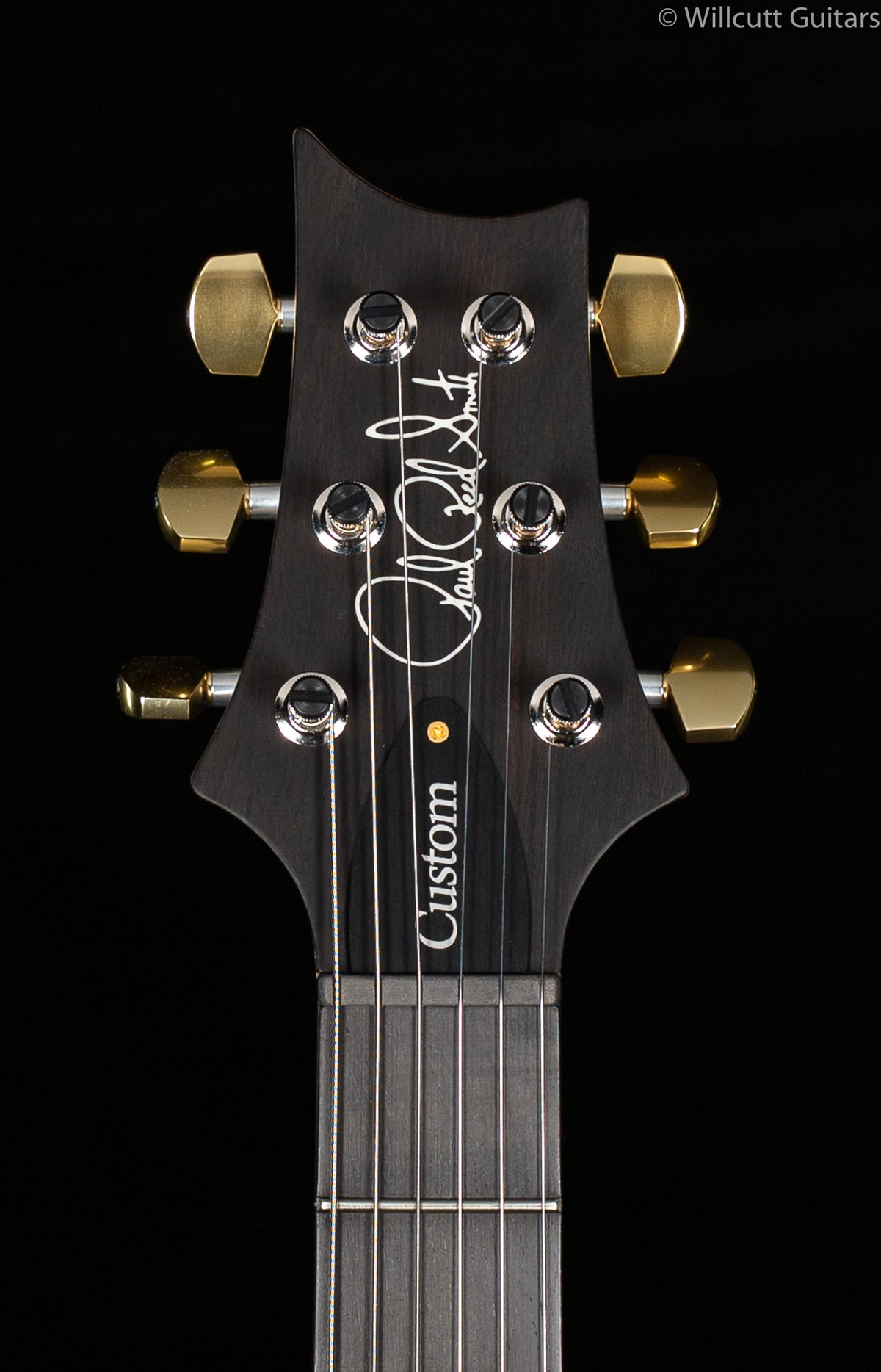 PRS Wood Library Custom 24 "Fatback" Faded Grey Black Artist Top Flamed Maple Neck