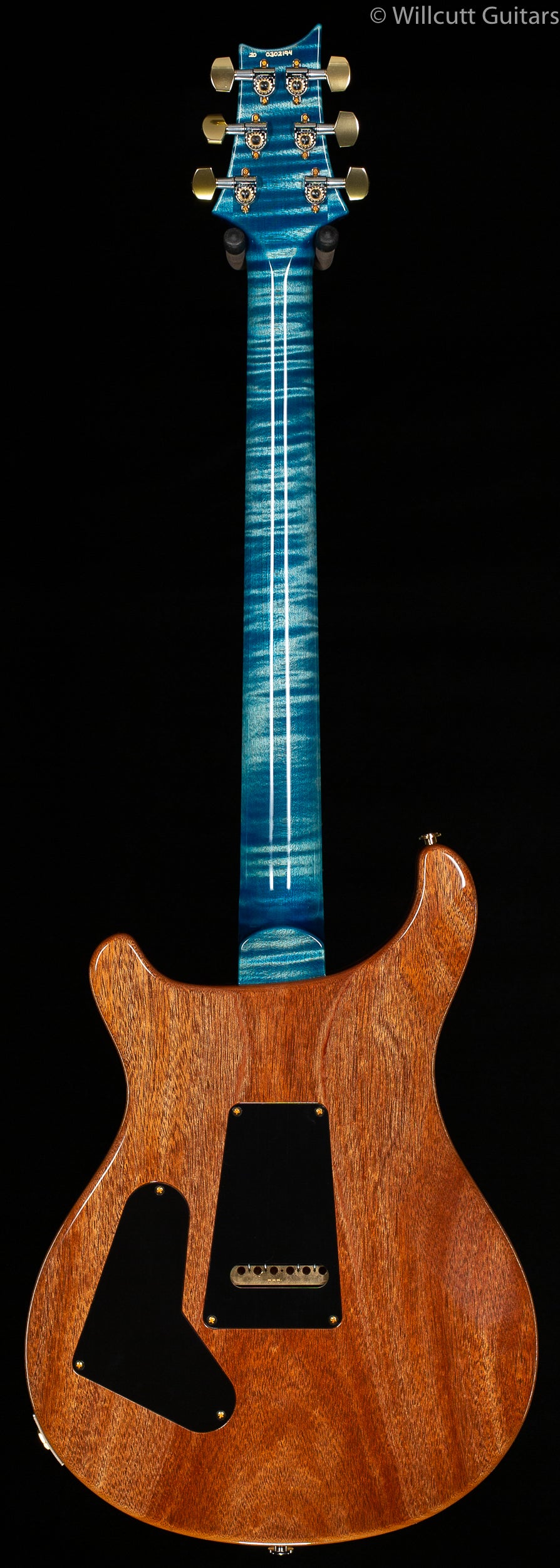 PRS Wood Library Custom 24 &quot;Fatback&quot; Aquableux Artist Top Flamed Maple Neck