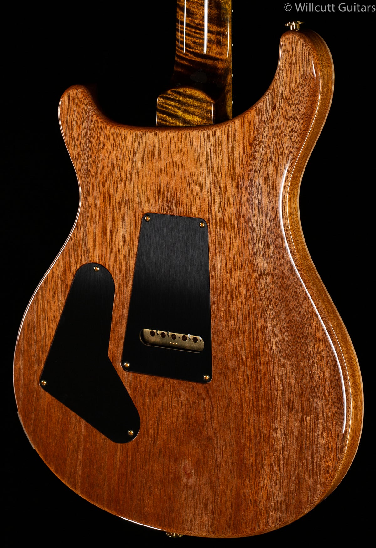 PRS Wood Library Custom 24 &quot;Fatback&quot; Yellow Tiger Artist Top Flamed Maple Neck