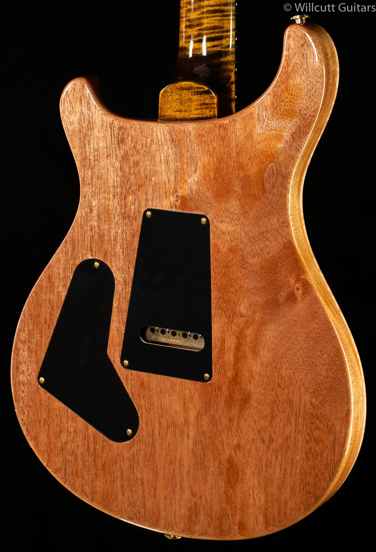 PRS Wood Library Custom 24 &quot;Fatback&quot; Yellow Tiger Artist Top Flamed Maple Neck