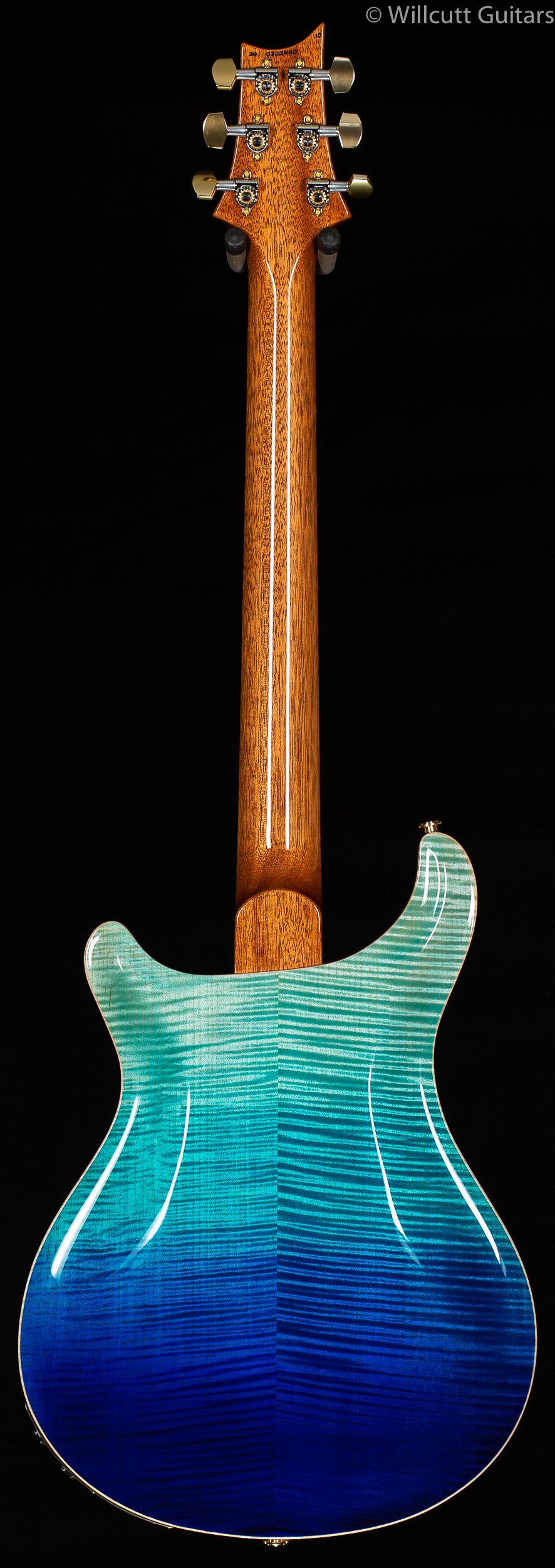 PRS Hollowbody II Piezo Blue Fade 10 Top