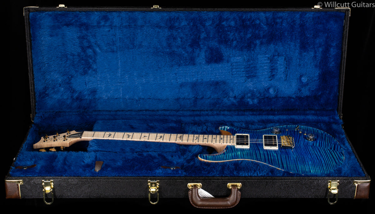 PRS Custom 24-08 River Blue Flamed Maple Neck