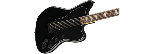 Squier Vintage Modified Baritone Jazzmaster®, Rosewood Fingerboard, Transparent Black