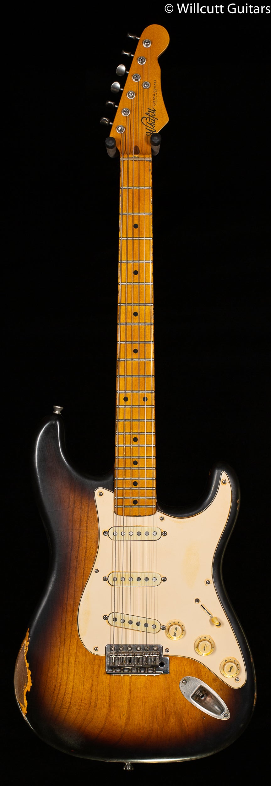 Whitfill S Style 2-Tone Sunburst Maple Neck
