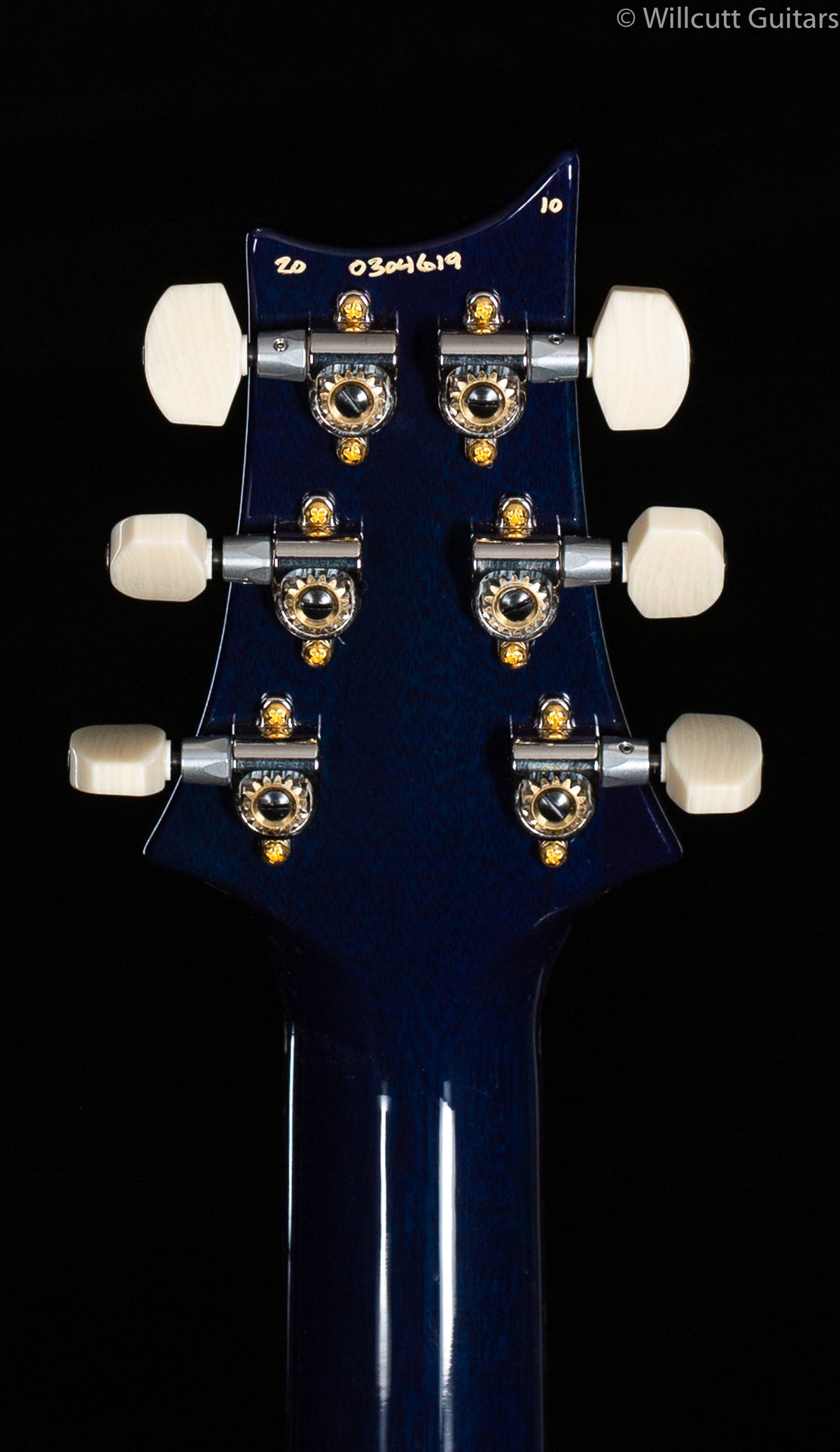 PRS 35th Anniversary Custom 24 Violet Blue Burst 10 Top