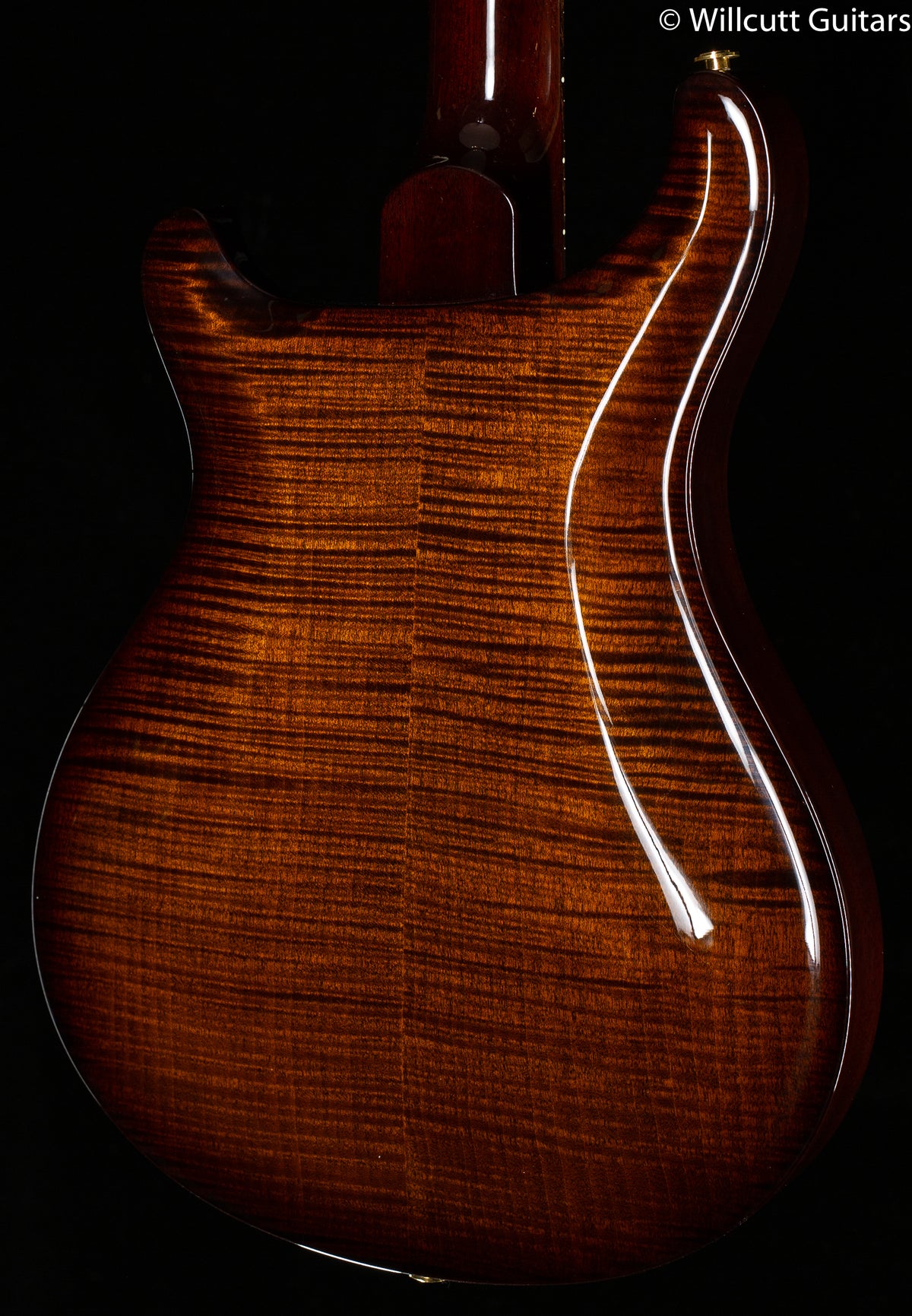 PRS Hollowbody II Piezo Black Gold Wrap 10 Top