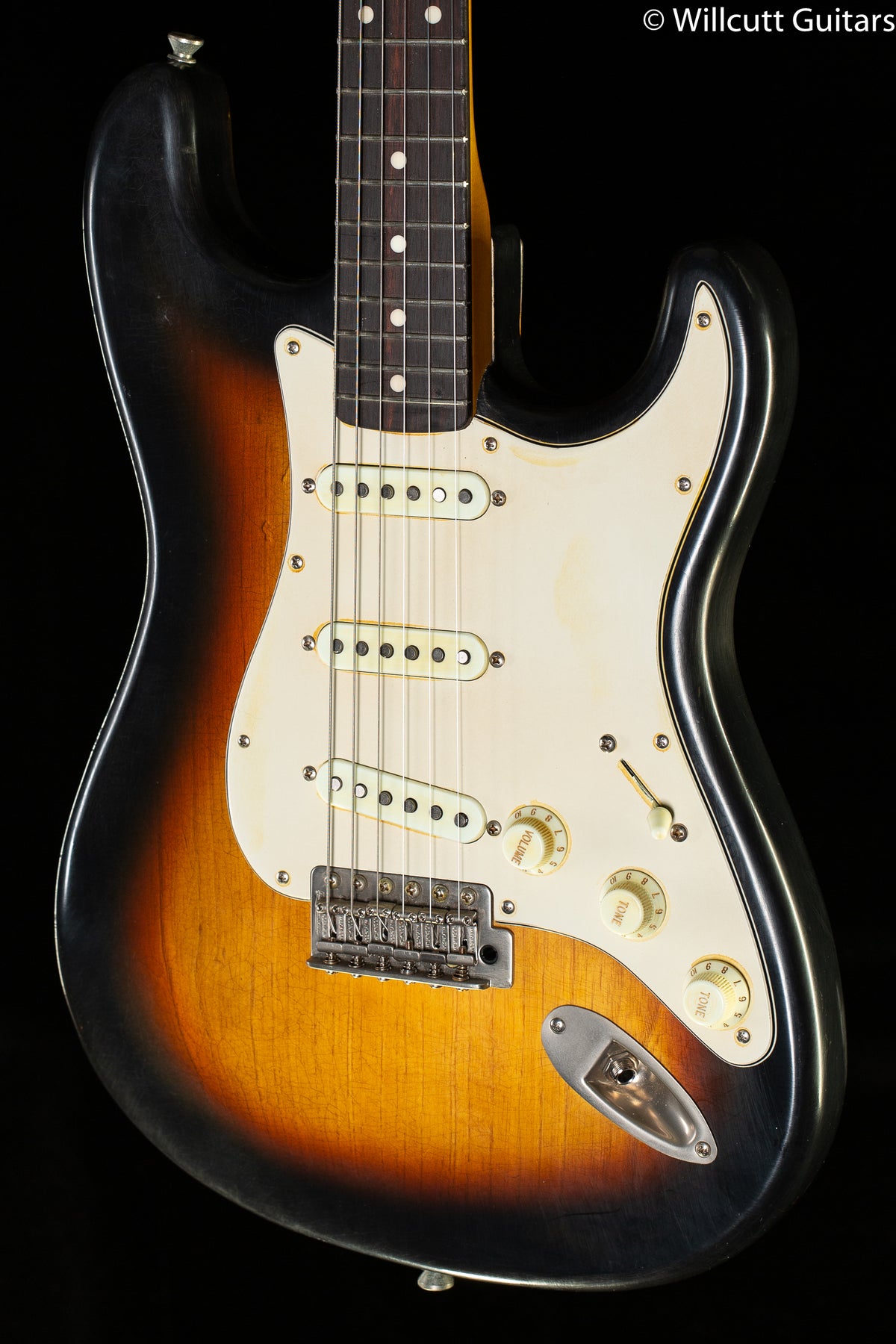 Whitfill S Style 2-Tone Sunburst Maple Neck