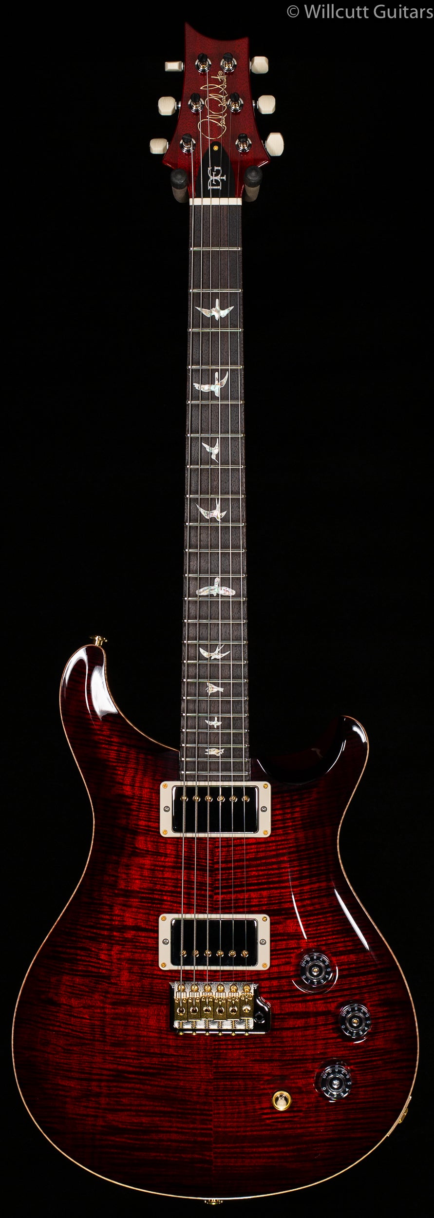 PRS DGT Fire Red Burst 10 Top