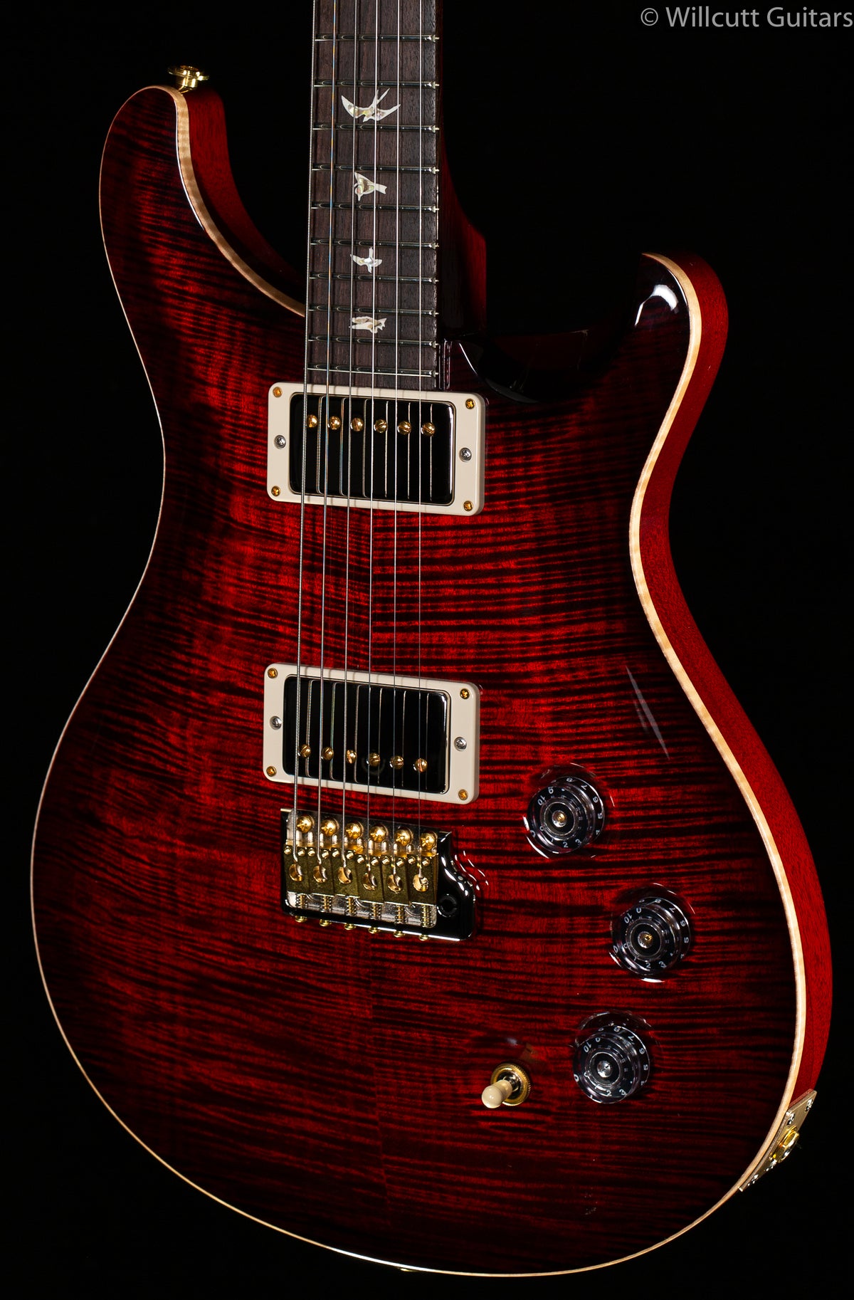 PRS DGT Fire Red Burst 10 Top