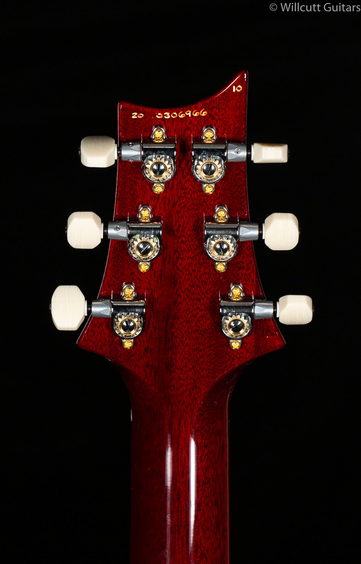 PRS DGT Fire Red Burst 10 Top