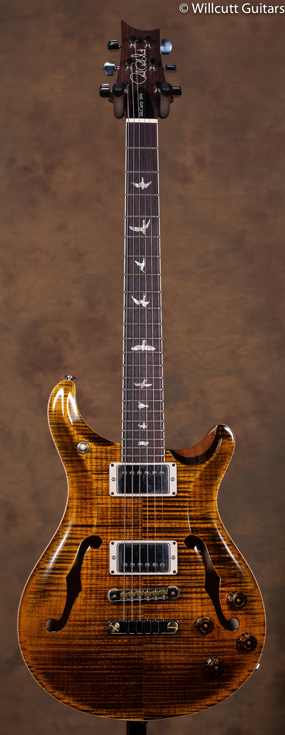 PRS McCarty 594 Hollowbody II Yellow Tiger USED