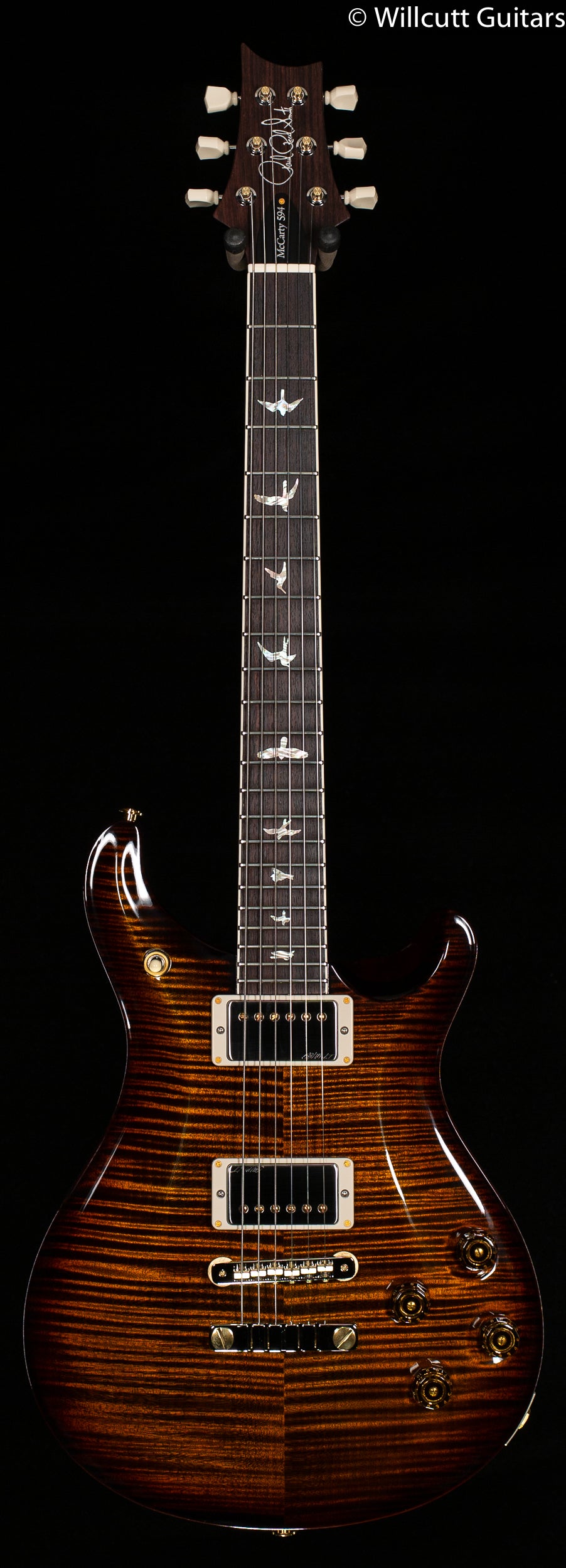 PRS McCarty 594 Black Gold Burst 10 Top