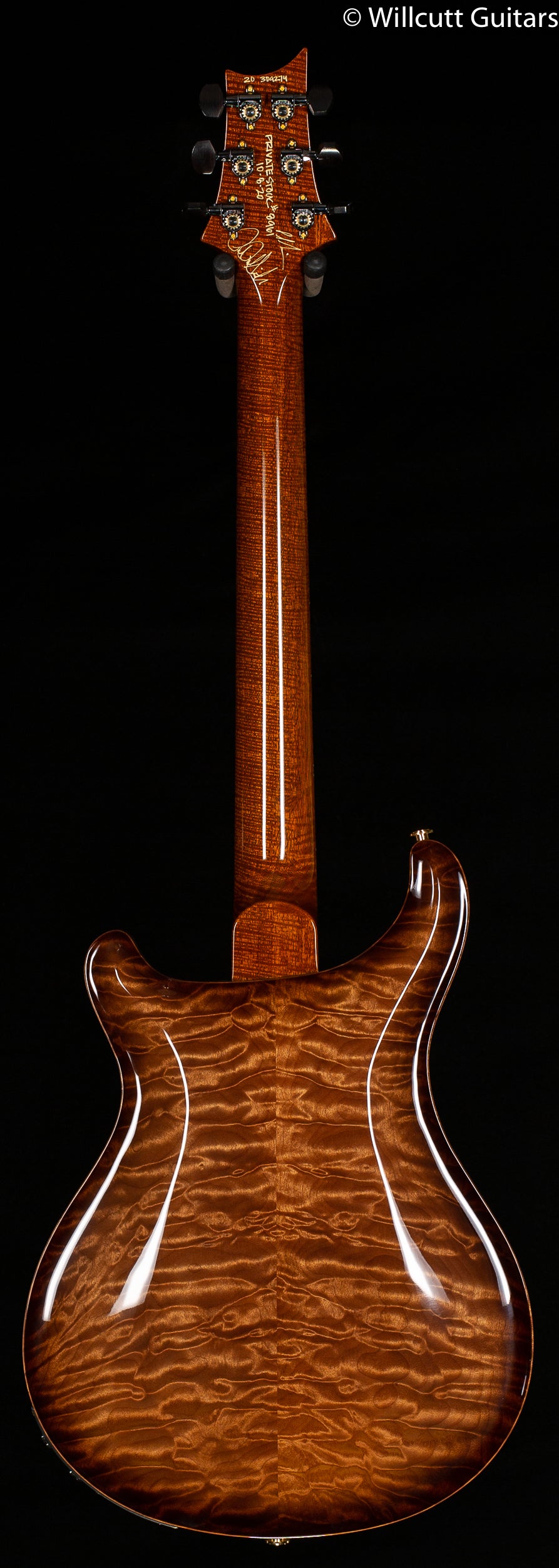 PRS Private Stock 8961 Hollowbody II Roasted Natural Smokeburst