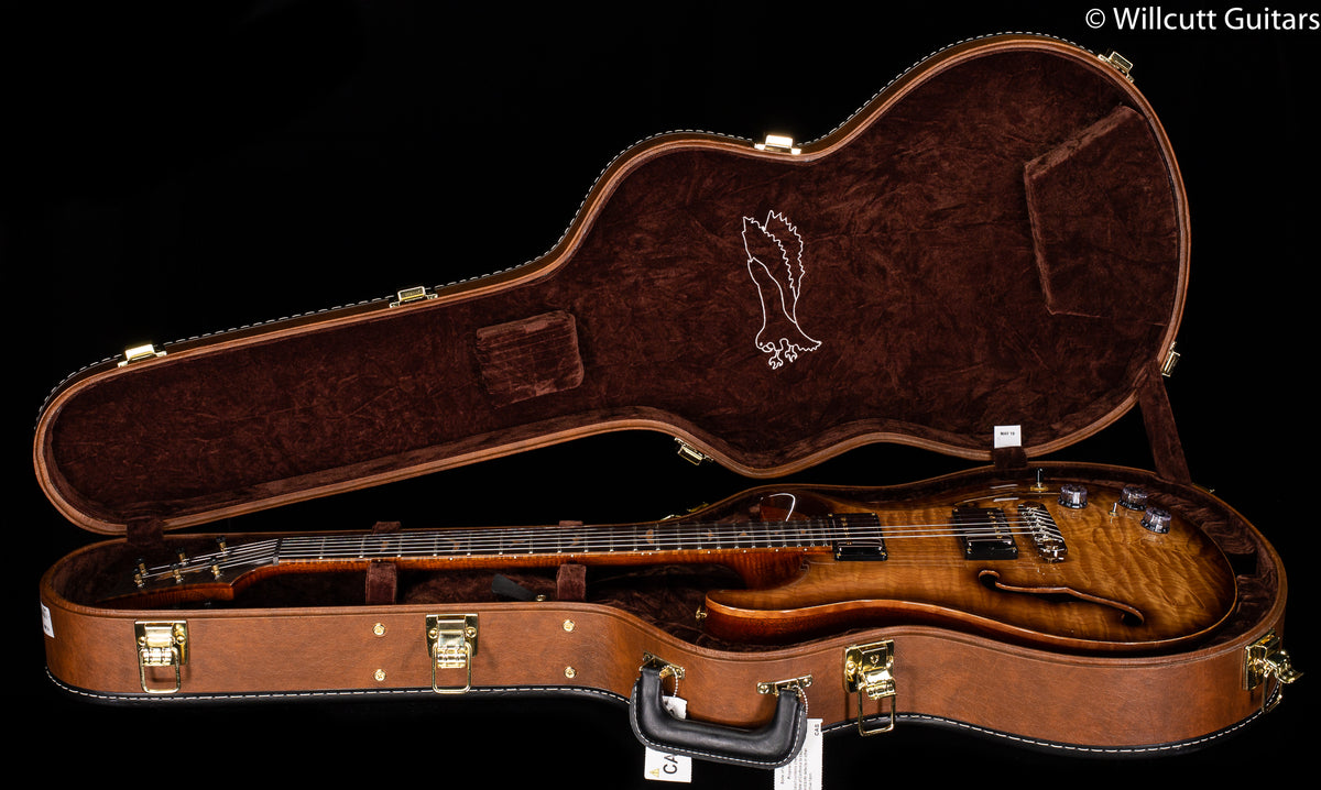 PRS Private Stock 8961 Hollowbody II Roasted Natural Smokeburst