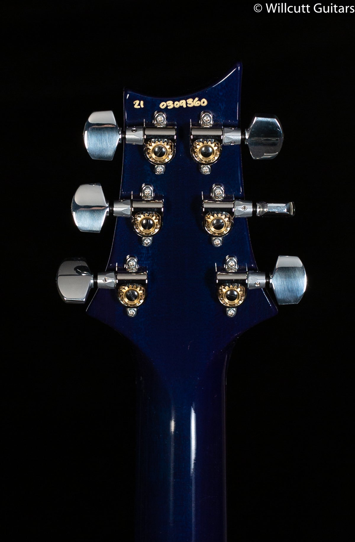 PRS 509 Charcoal Blue Burst