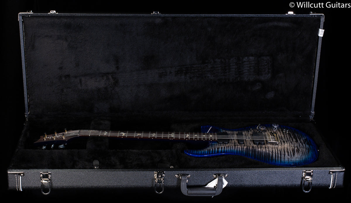 PRS 509 Charcoal Blue Burst