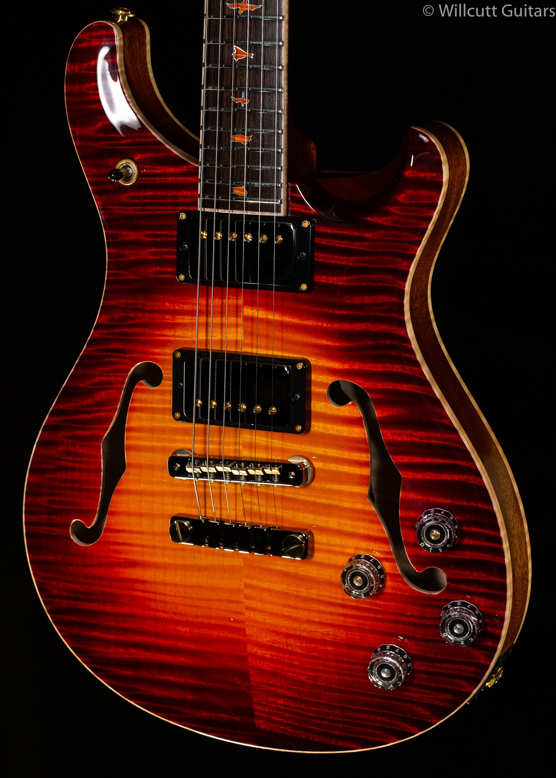 ピグレット PRS Private Stock 8960 Hollowbody II 594 Dragons Breath Glow