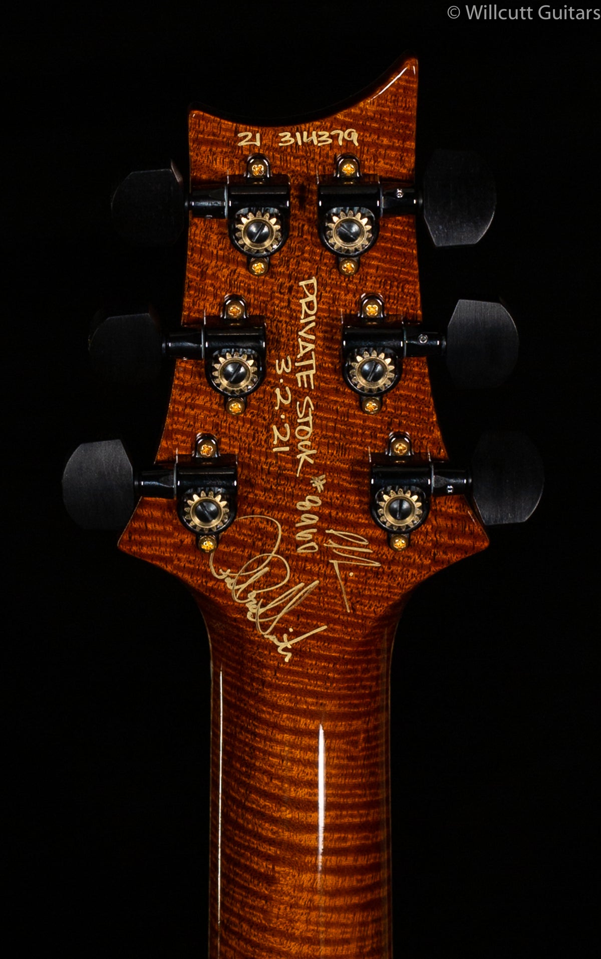 PRS Private Stock 8960 Hollowbody II 594 Dragons Breath Glow 24 Fret