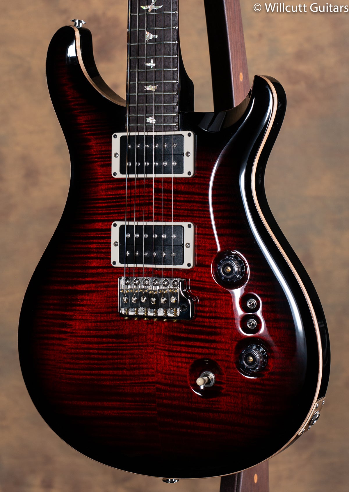 PRS Custom 24 35th Anniversary Fire Red Burst USED
