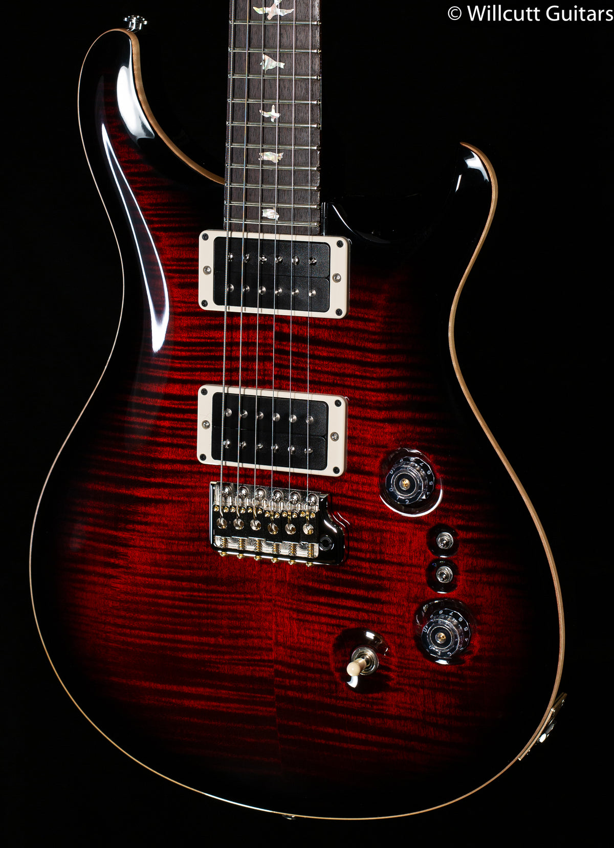 PRS Custom 24 35th Anniversary Fire Red Burst